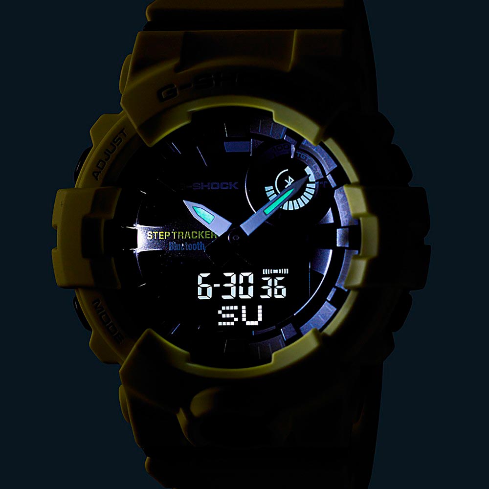 Японские спортивные наручные часы Casio G-SHOCK GBA-800-9A с хронографом