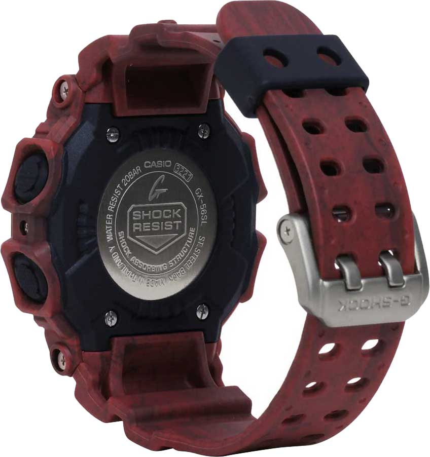 Японские наручные часы Casio G-SHOCK GX-56SL-4E с хронографом