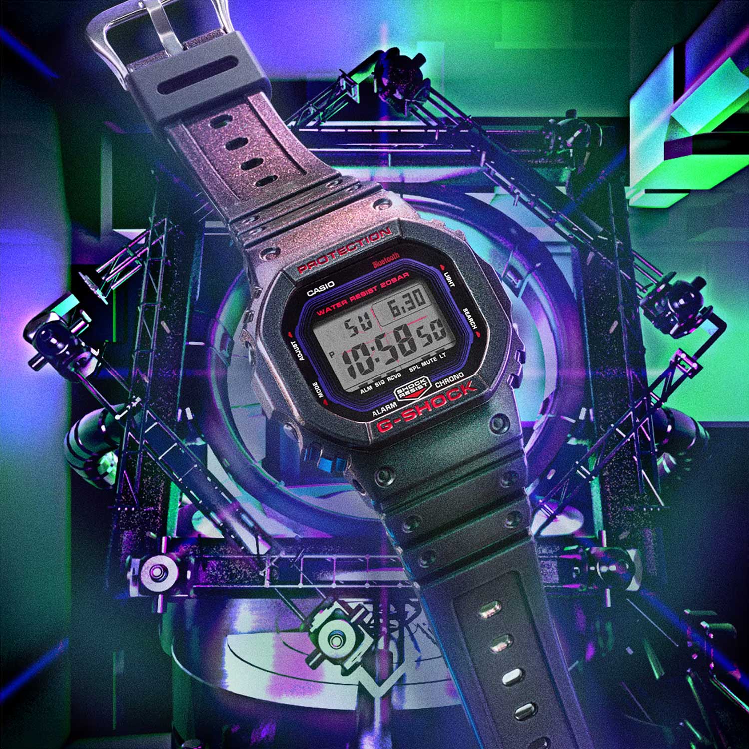 Японские наручные часы CASIO G-SHOCK DW-B5600AH-6