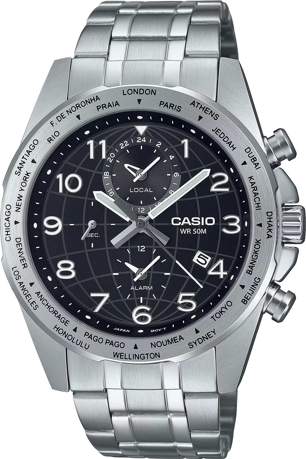 Японские наручные часы Casio Collection MTP-W500D-1A