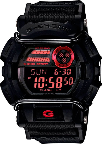 Японские наручные часы Casio G-SHOCK GD-400-1E с хронографом