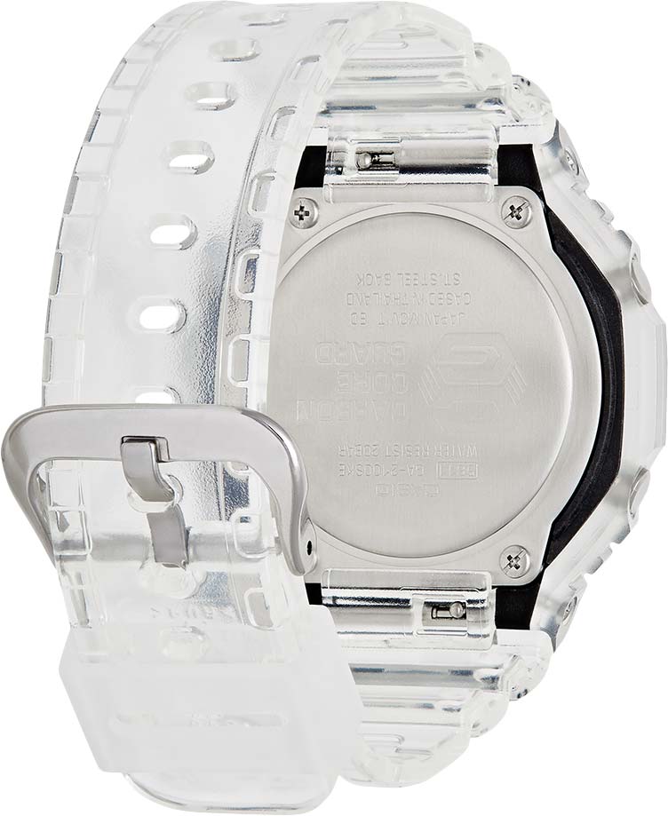 Японские наручные часы Casio G-SHOCK GA-2100SKE-7AER с хронографом