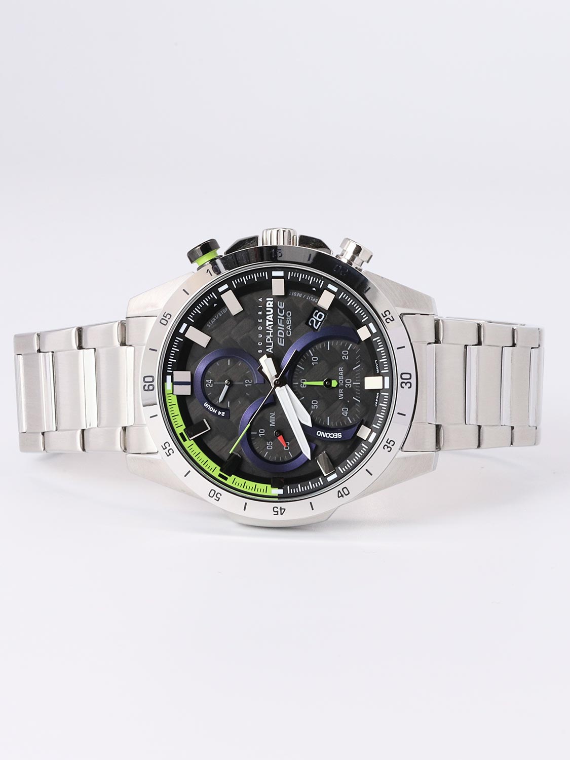 Японские наручные часы Casio Edifice EFR-571AT-1AER с хронографом