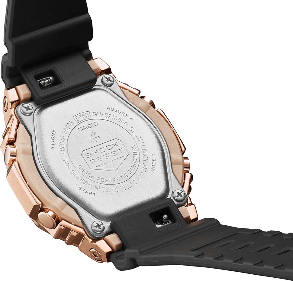 Японские наручные часы Casio G-SHOCK GM-S2100PG-1A4ER с хронографом