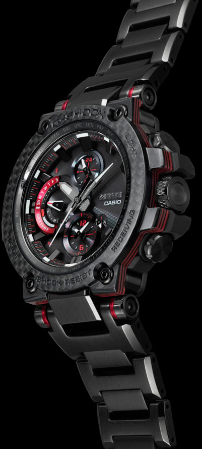 Японские наручные часы Casio G-SHOCK MTG-B1000XBD-1AER с хронографом