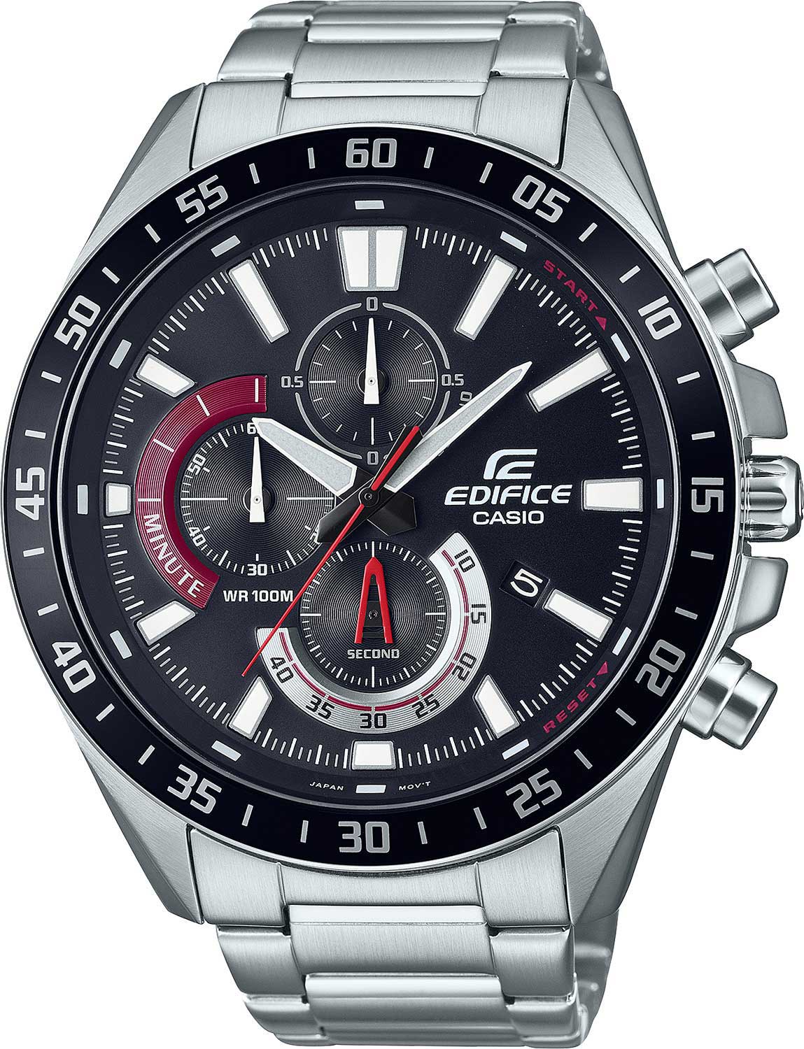 Японские наручные часы Casio Edifice EFV-620D-1A4VUEF с хронографом