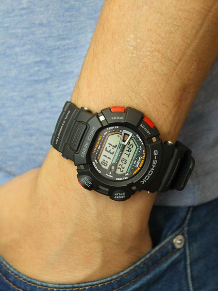 Японские наручные часы Casio G-SHOCK G-9000-1V с хронографом