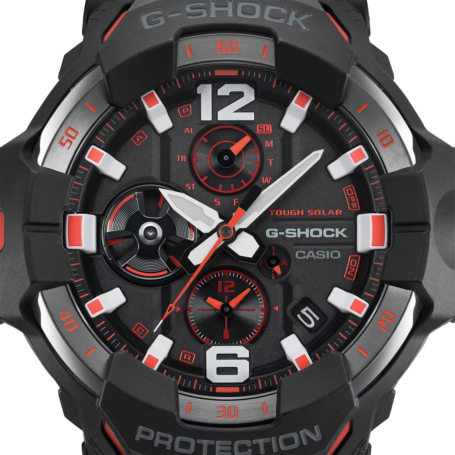 Японские наручные часы Casio G-SHOCK GR-B300-1A4 с хронографом