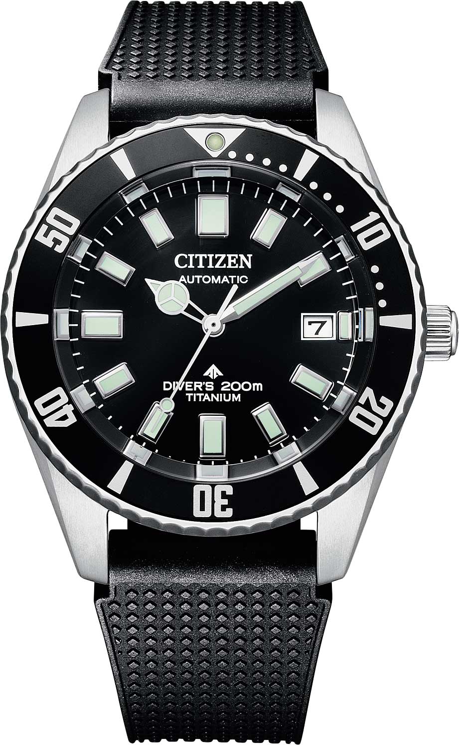 Японские механические титановые наручные часы Citizen NB6021-17E