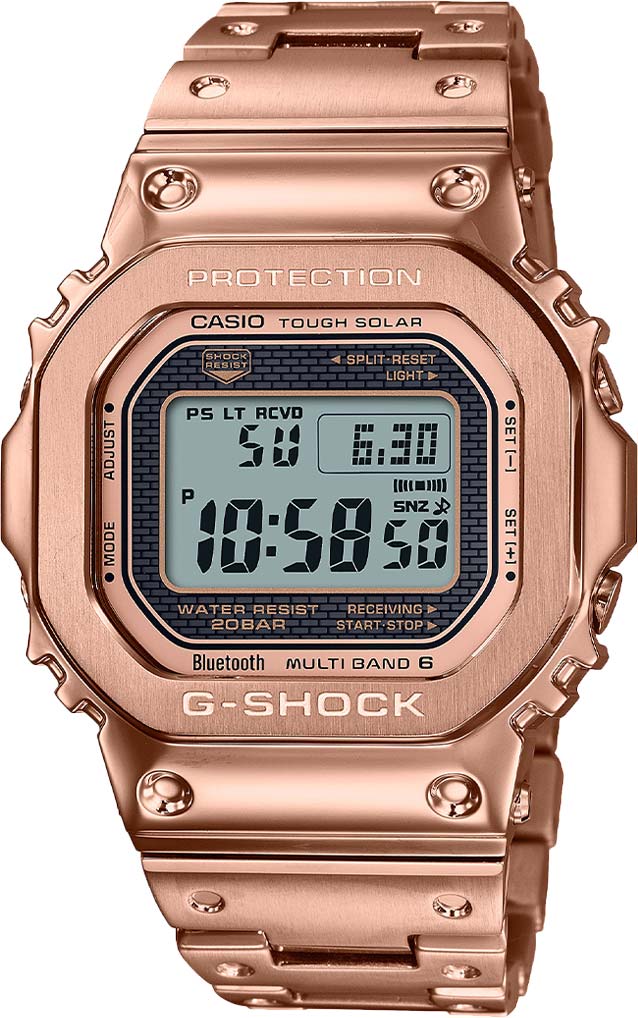 Японские наручные часы Casio G-SHOCK GMW-B5000GD-4ER с хронографом