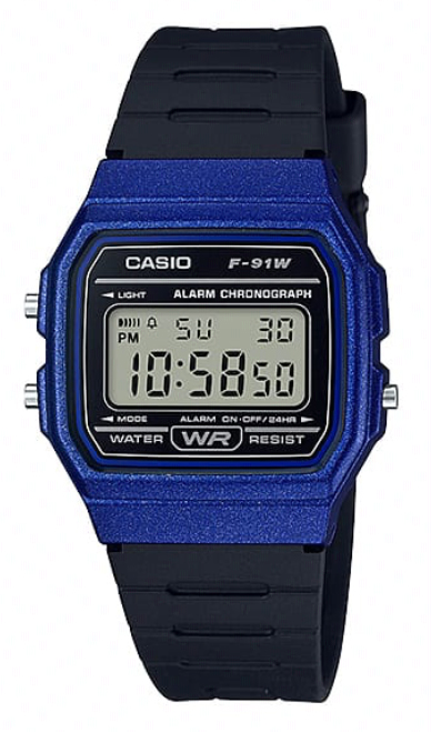 Японские наручные часы CASIO CASIO COLLECTION F-91WM-2A