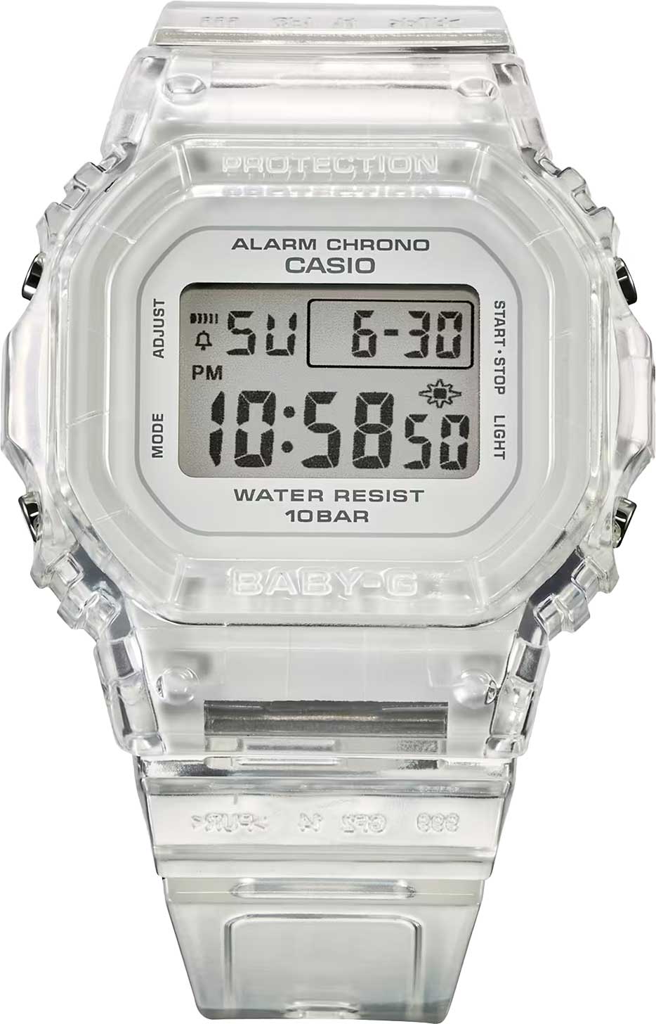 Японские наручные часы Casio Baby-G BGD-565S-7 с хронографом