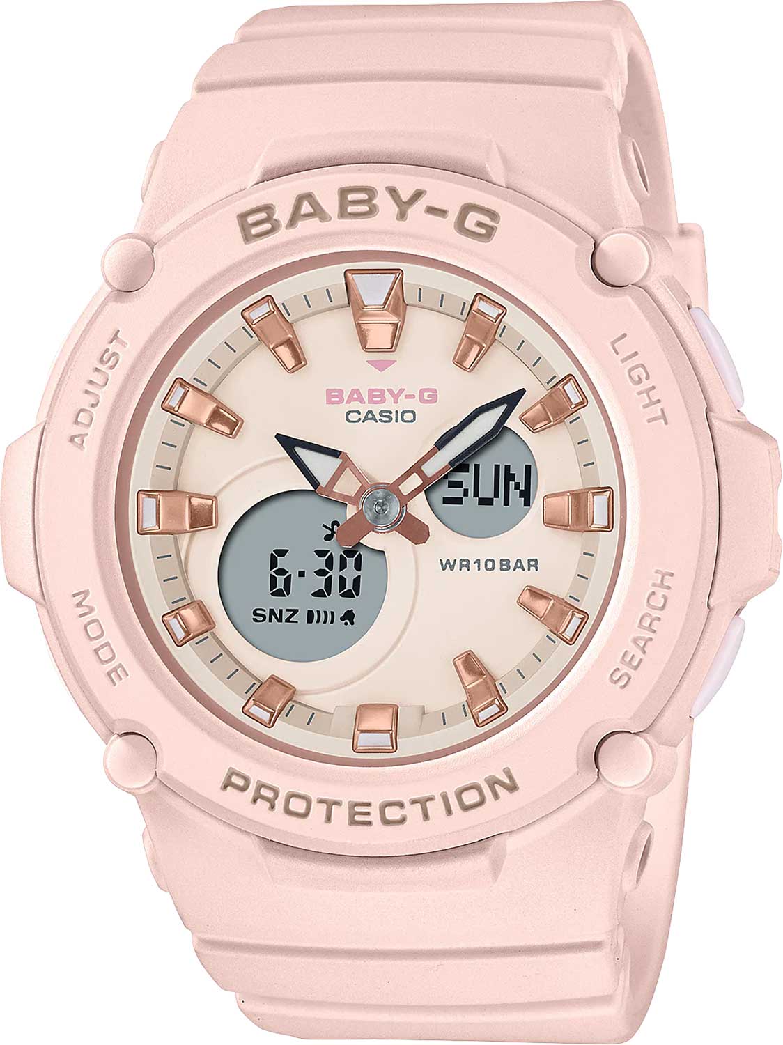 Японские наручные часы Casio Baby-G BGA-275-4A с хронографом