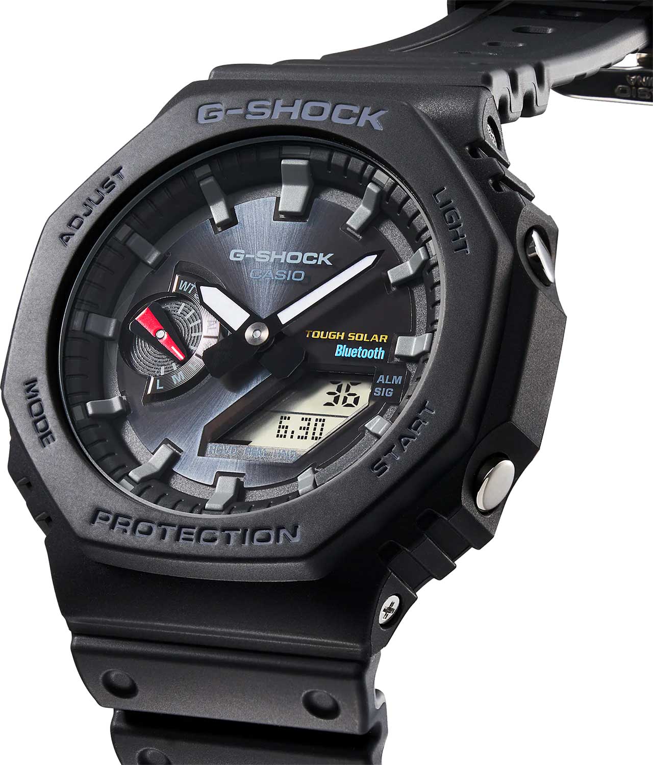 Японские наручные часы Casio G-SHOCK GA-B2100-1AER с хронографом