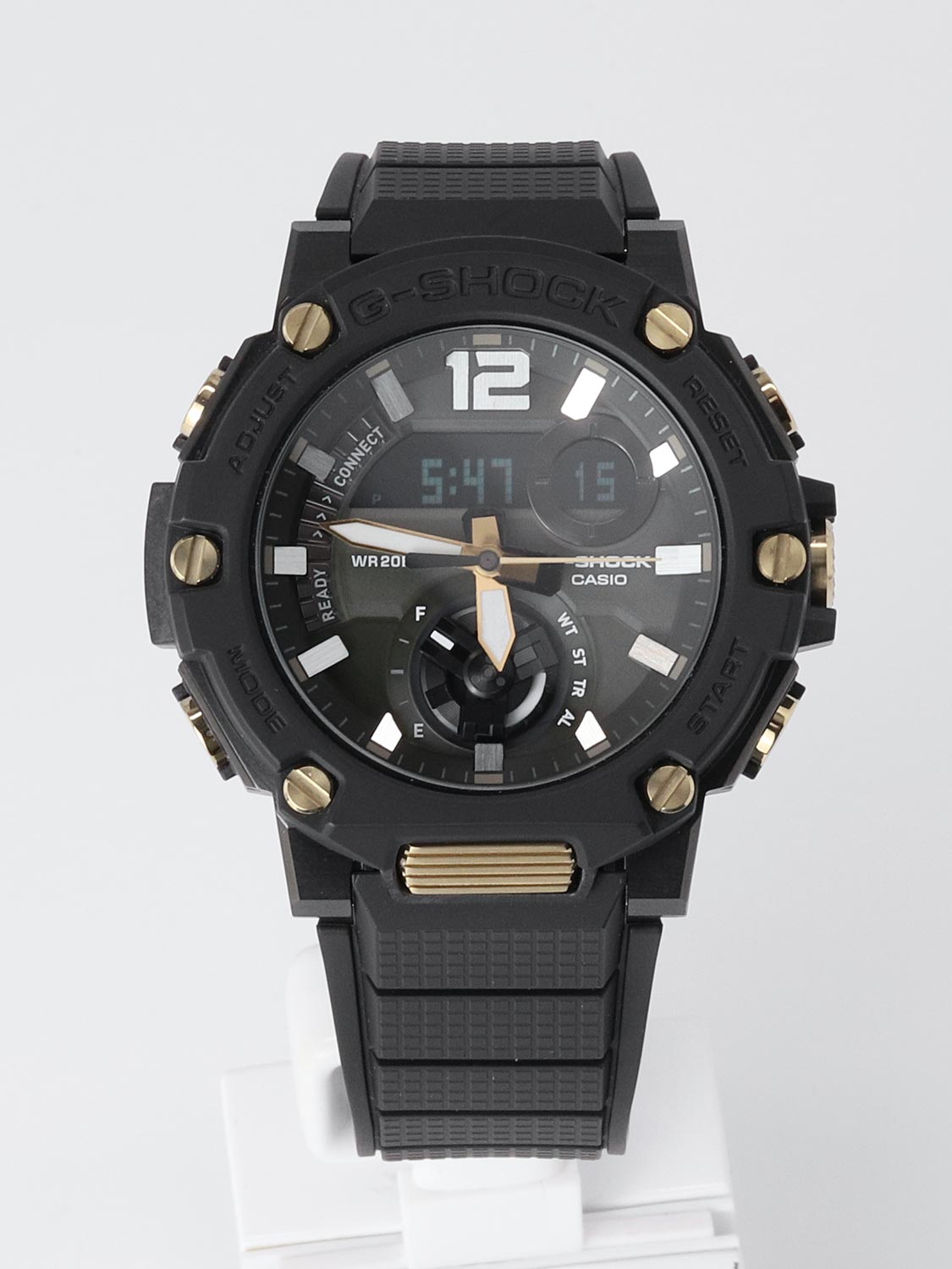 Японские наручные часы Casio G-SHOCK GST-B300B-1AER с хронографом