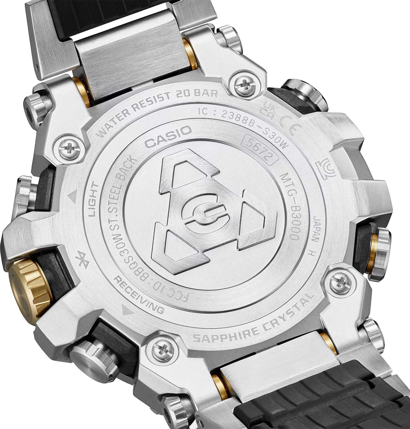 Японские наручные часы Casio G-SHOCK MTG-B3000D-1A9ER с хронографом