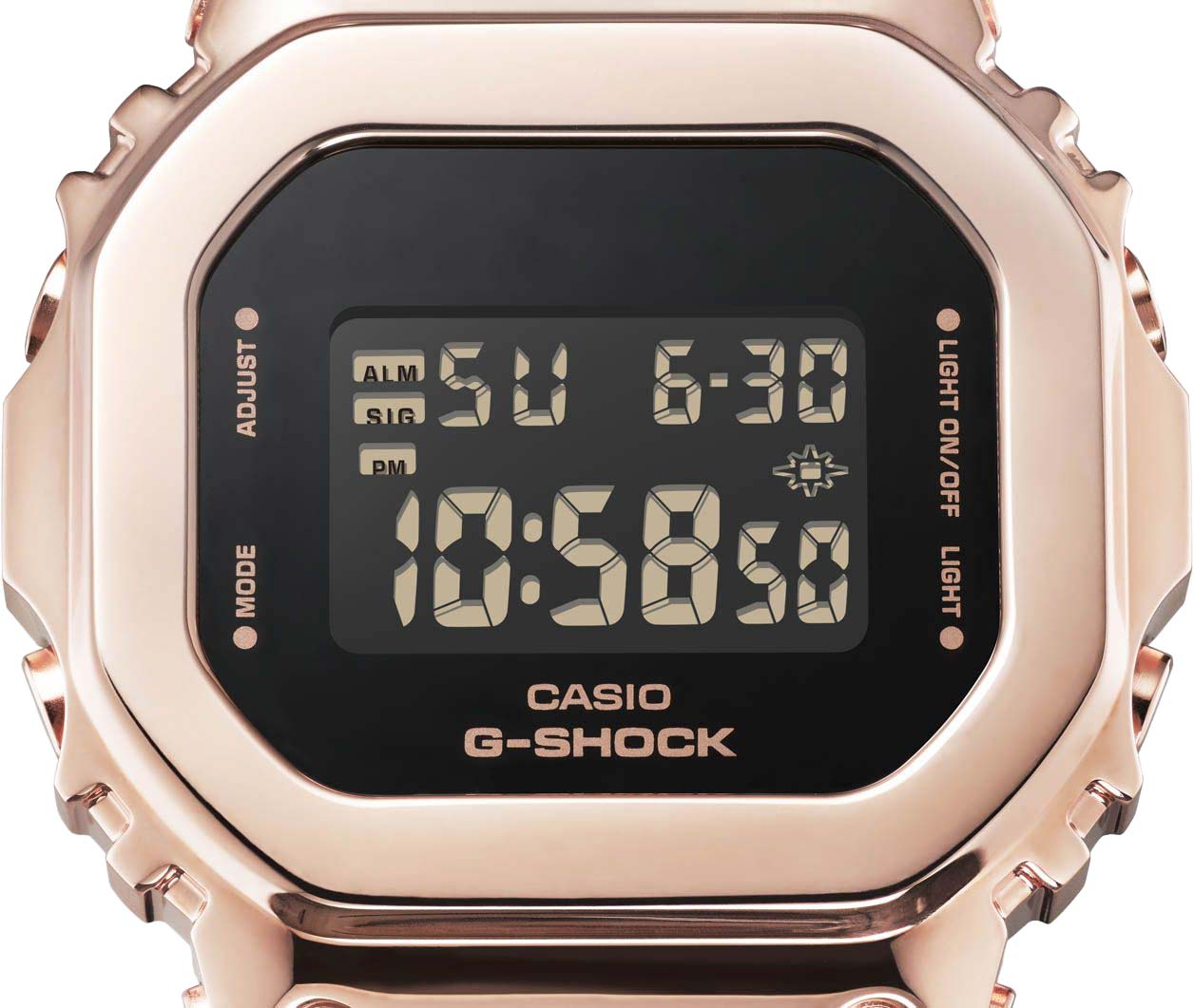 Японские наручные часы Casio G-SHOCK GM-S5600PG-1ER с хронографом