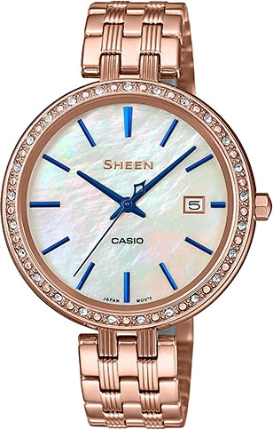 Японские наручные часы Casio Sheen SHE-4052PG-2A