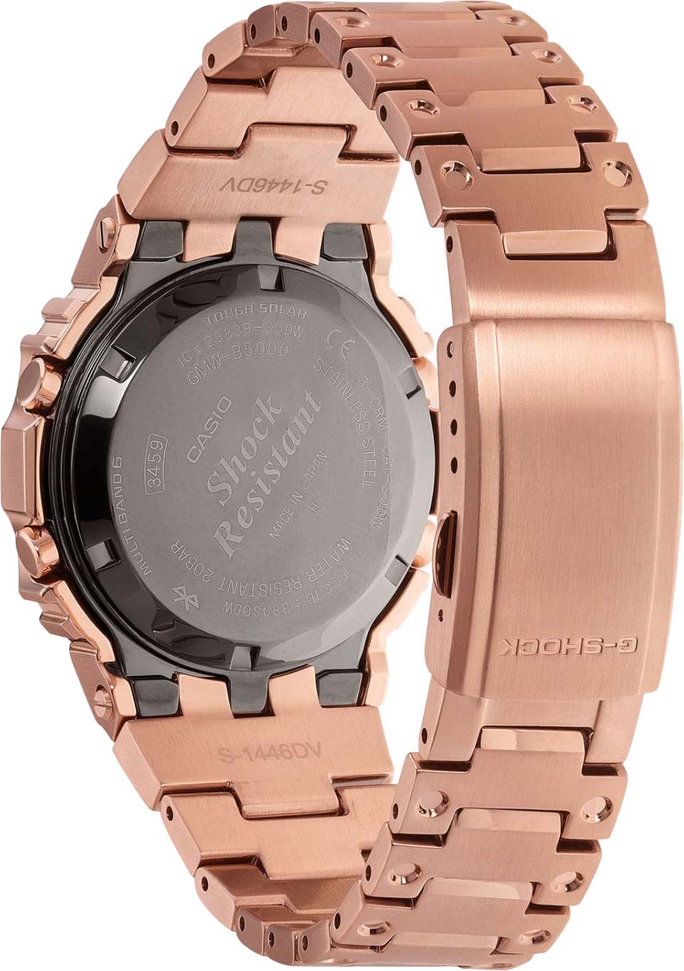 Японские наручные часы Casio G-SHOCK GMW-B5000GD-4ER с хронографом