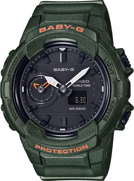Японские наручные часы Casio Baby-G BGA-230S-3A с хронографом
