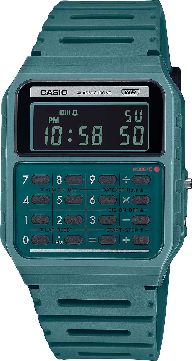 Японские наручные часы Casio Vintage CA-53WB-3B с хронографом