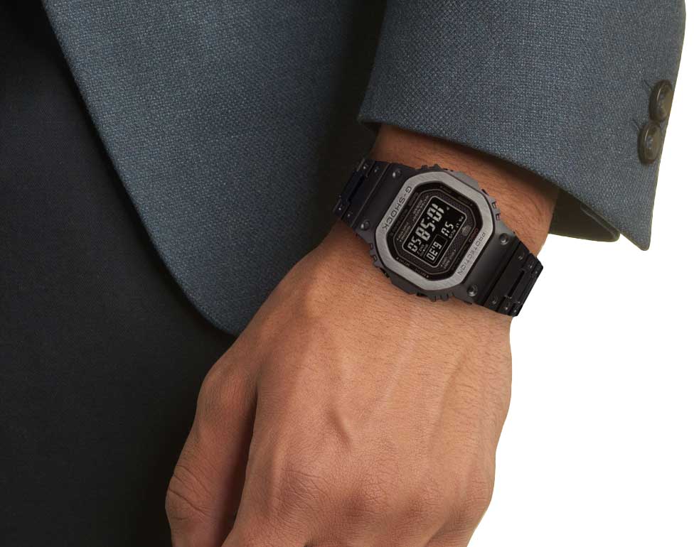 Японские наручные часы Casio G-SHOCK GMW-B5000MB-1E с хронографом