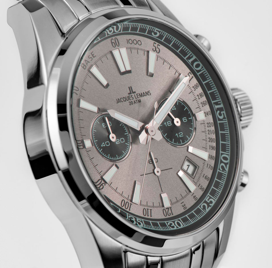 Наручные часы Jacques Lemans 1-2117ZA с хронографом