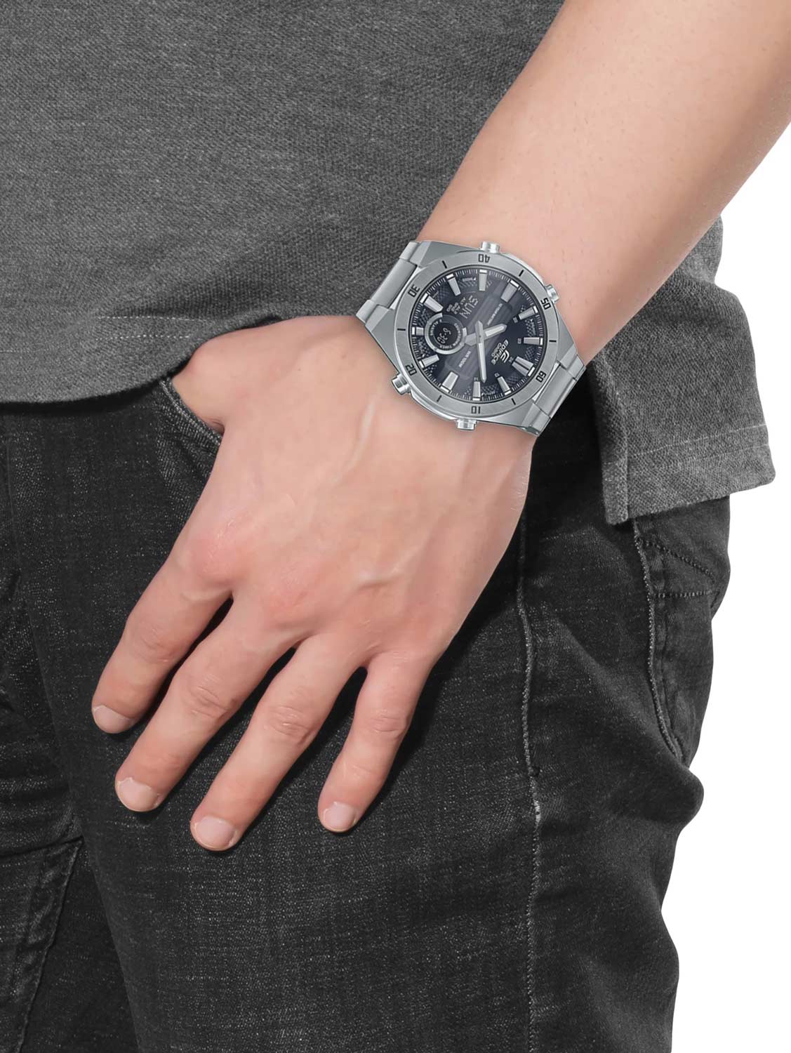 Японские наручные часы Casio Edifice ERA-110D-1A с хронографом