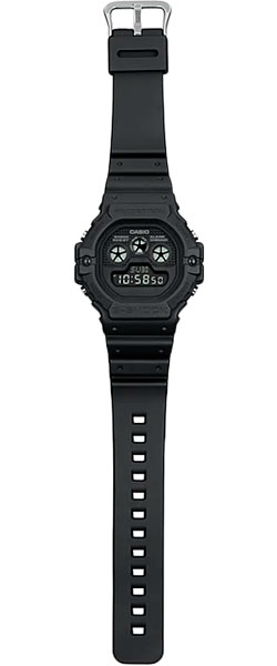 Японские наручные часы Casio G-SHOCK DW-5900BB-1E с хронографом