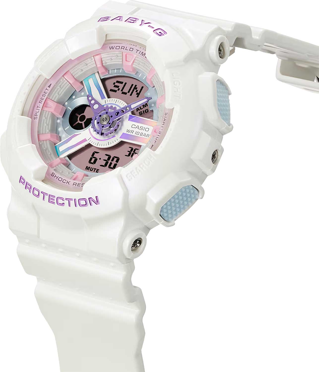 Японские наручные часы Casio Baby-G BA-110FH-7A с хронографом