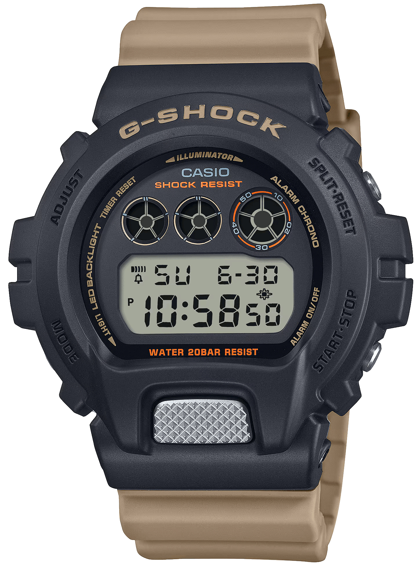 Японские наручные часы CASIO G-SHOCK DW-6900TU-1A5