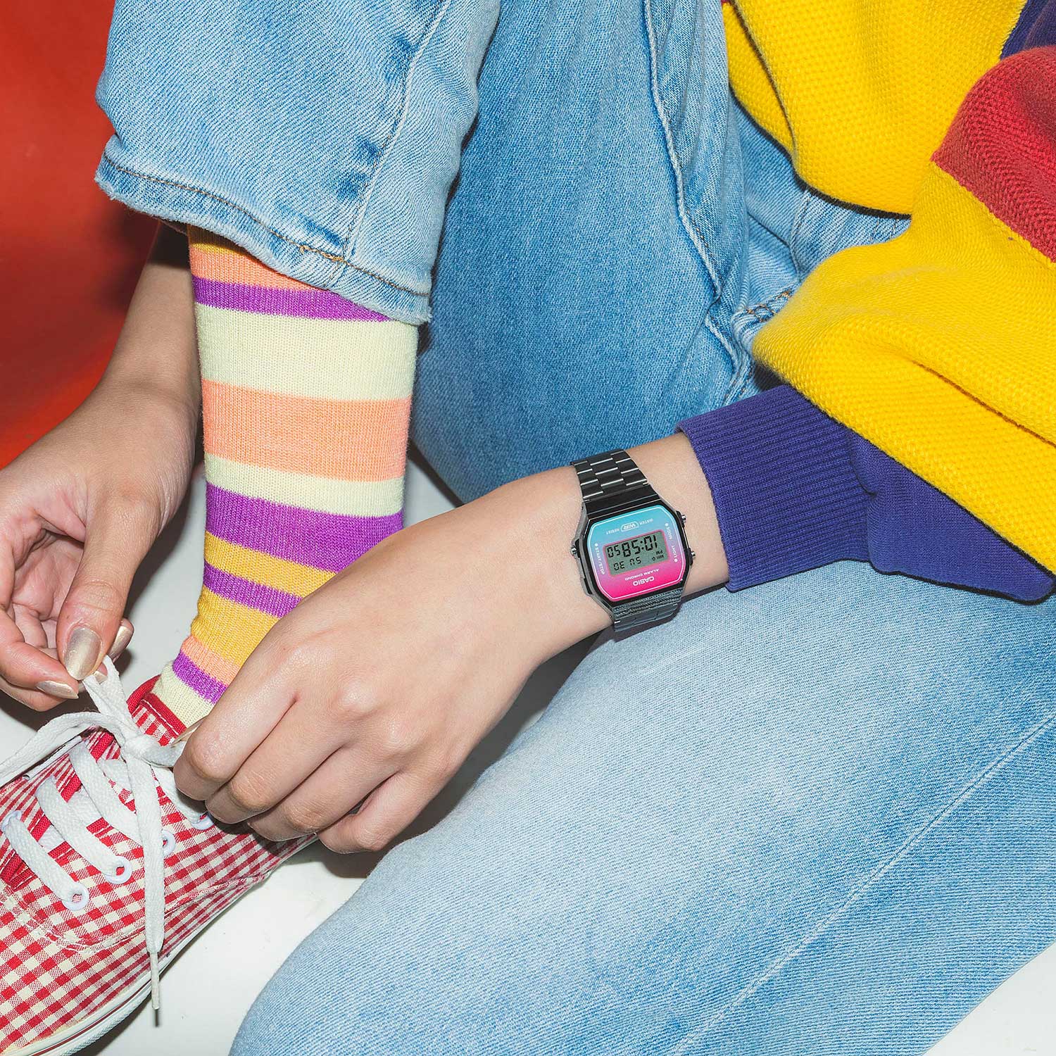 Японские наручные часы CASIO CASIO COLLECTION A168WERB-2A