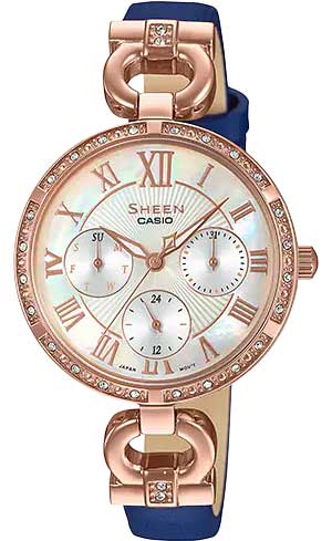 Японские наручные часы Casio Sheen SHE-3067PGL-7A