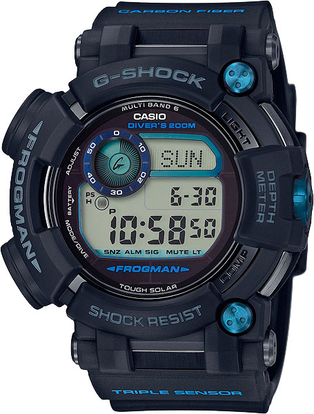 Японские наручные часы Casio G-SHOCK GWF-D1000B-1E с хронографом