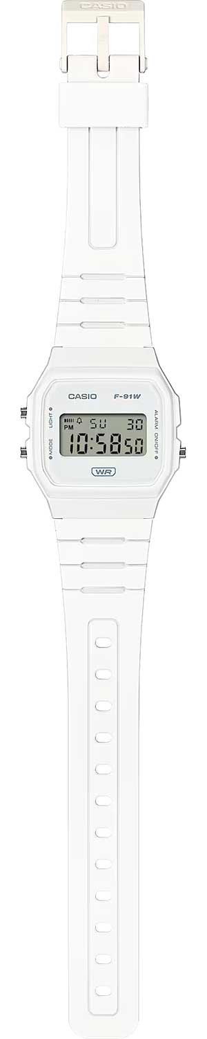 Японские наручные часы Casio Collection F-91WB-7A с хронографом