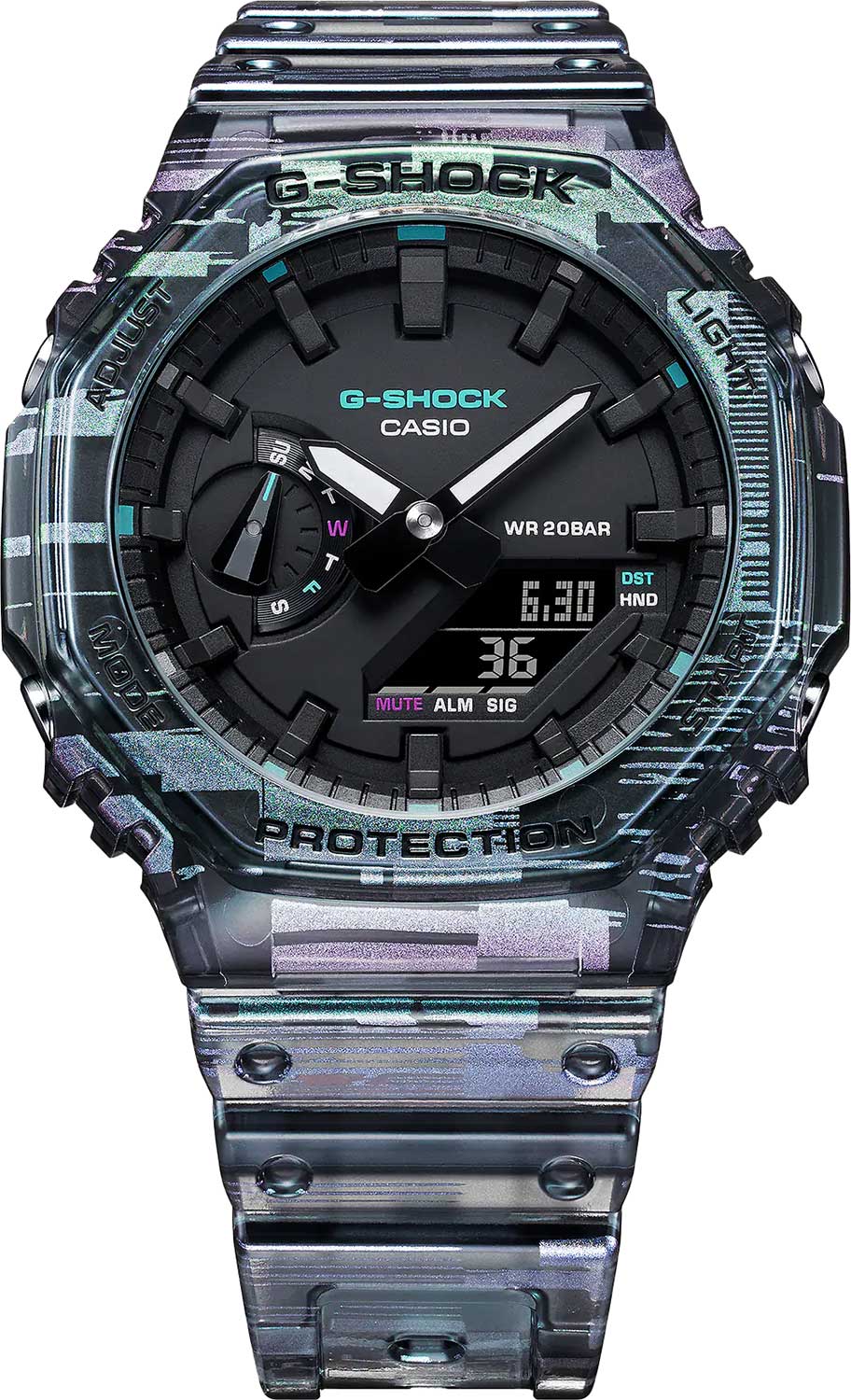 Японские наручные часы Casio G-SHOCK GA-2100NN-1A с хронографом