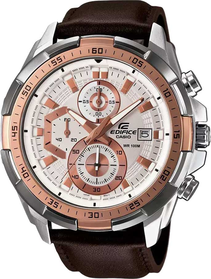 Японские наручные часы Casio Edifice EFR-539L-7A с хронографом