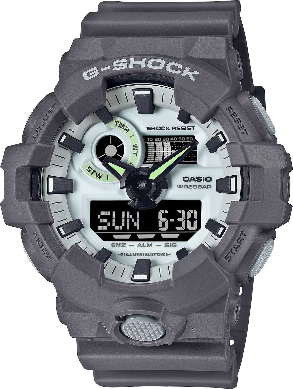 Японские наручные часы Casio G-SHOCK GA-700HD-8A с хронографом