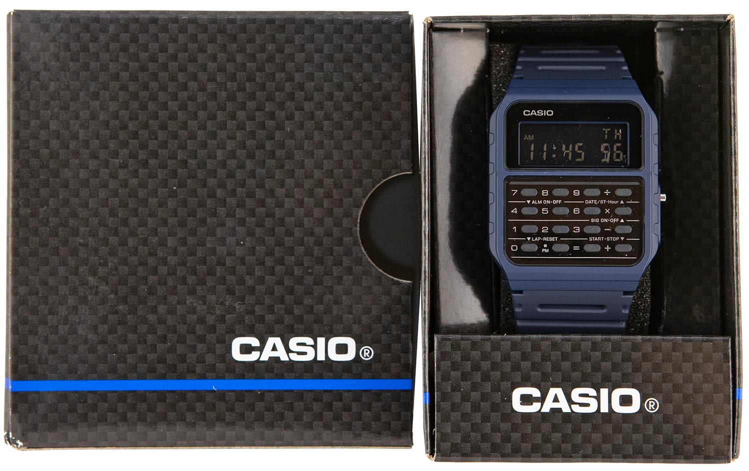 Японские наручные часы Casio Vintage CA-53WF-2BEF с хронографом