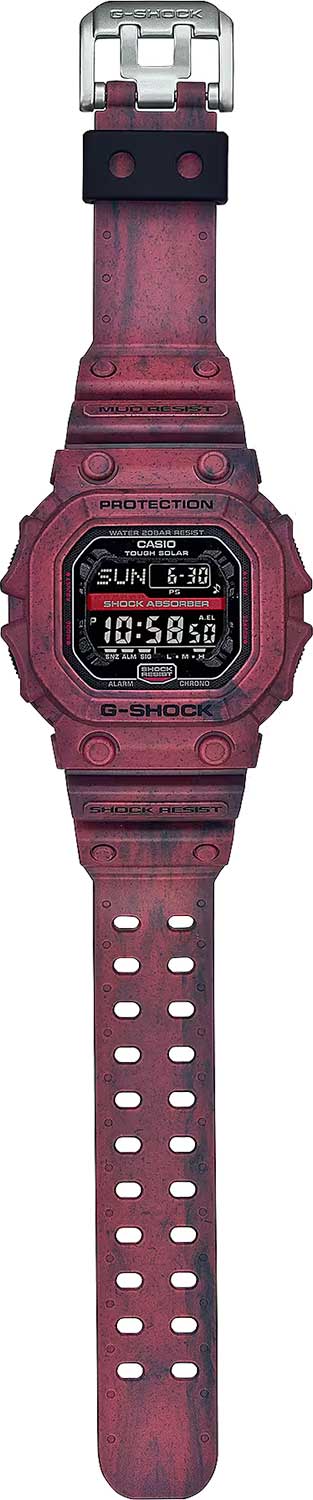 Японские наручные часы Casio G-SHOCK GX-56SL-4E с хронографом