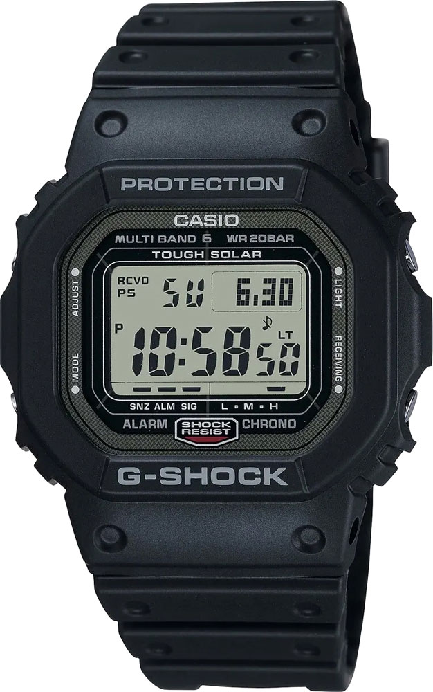 Японские наручные часы Casio G-SHOCK GW-5000U-1ER с хронографом