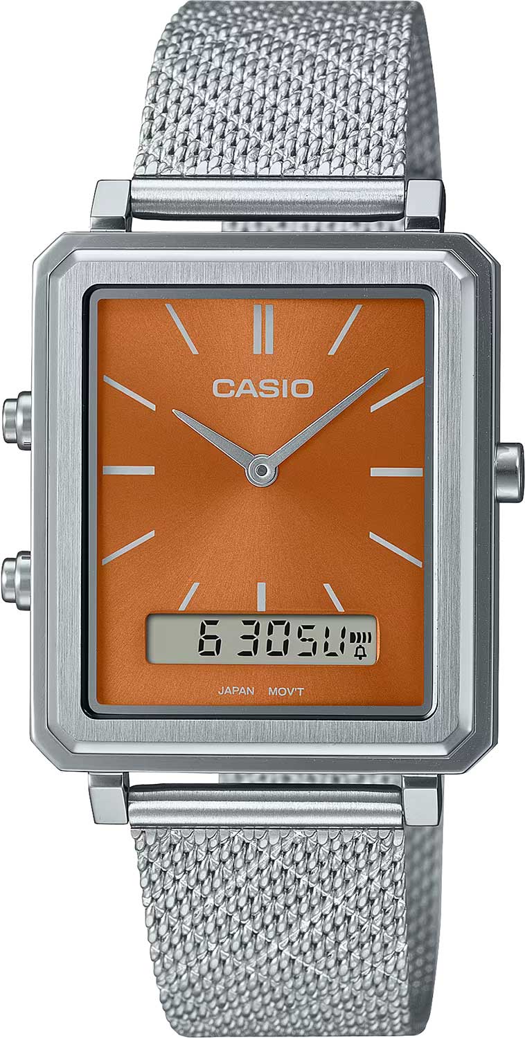 Японские наручные часы Casio Collection MTP-B205M-5E с хронографом