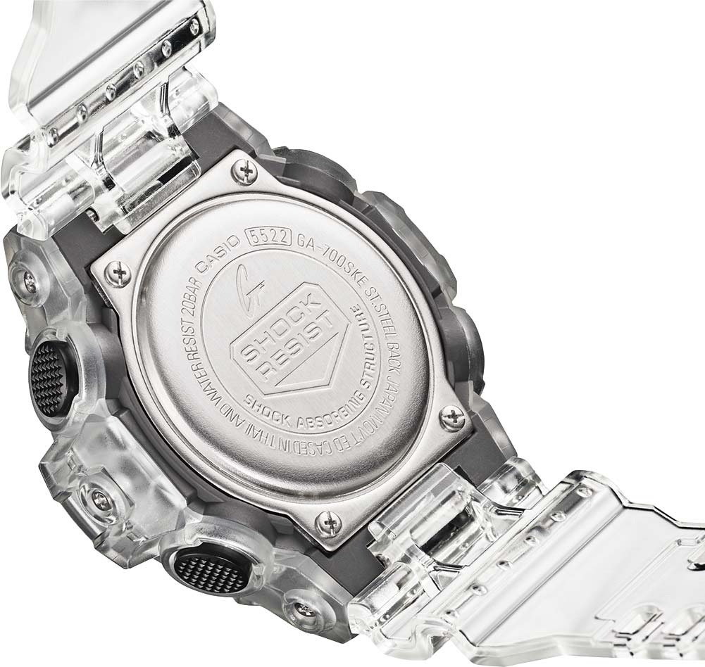 Японские наручные часы Casio G-SHOCK GA-700SKE-7AER с хронографом