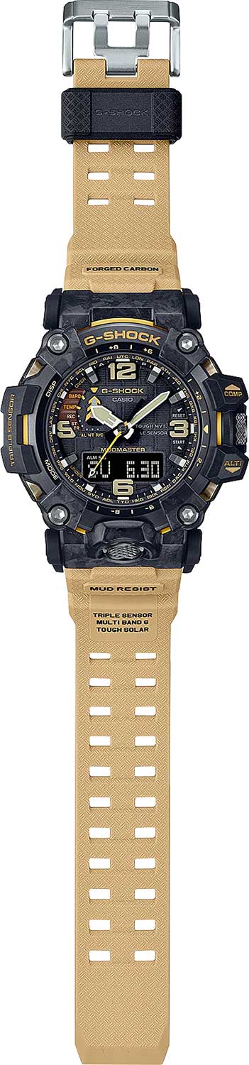 Японские наручные часы Casio G-SHOCK GWG-2000-1A5ER с хронографом