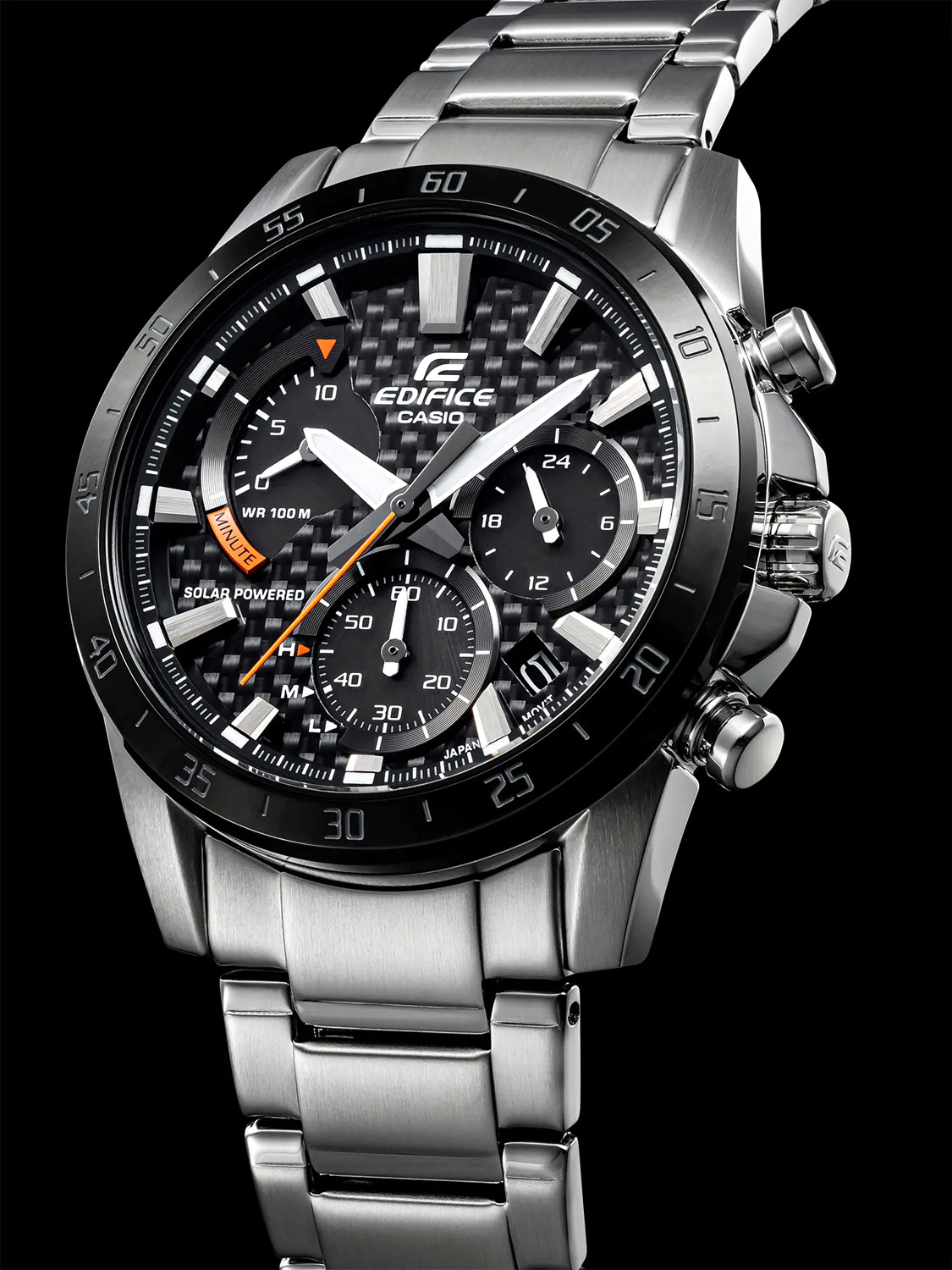 Японские наручные часы Casio Edifice EQS-930DB-1A с хронографом