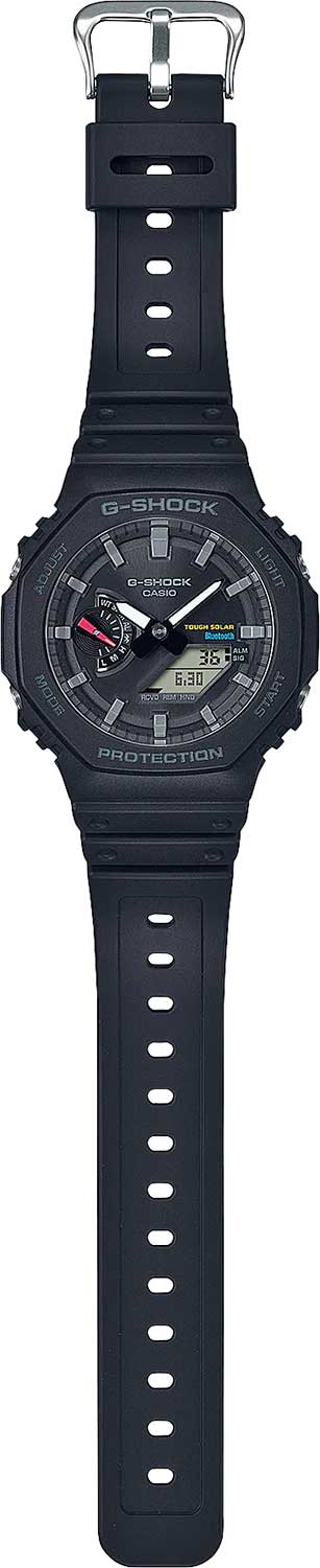 Японские наручные часы Casio G-SHOCK GA-B2100-1AER с хронографом