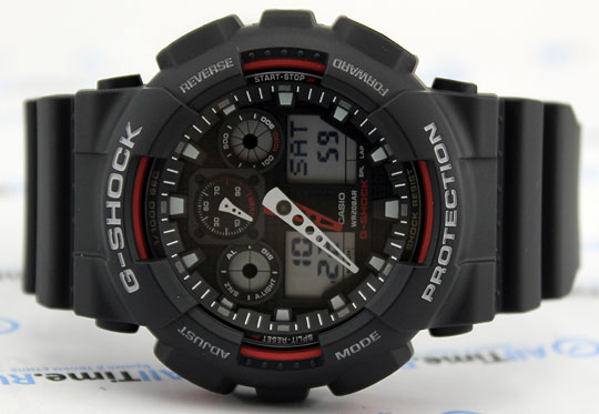 Японские наручные часы CASIO G-SHOCK GA-100-1A4
