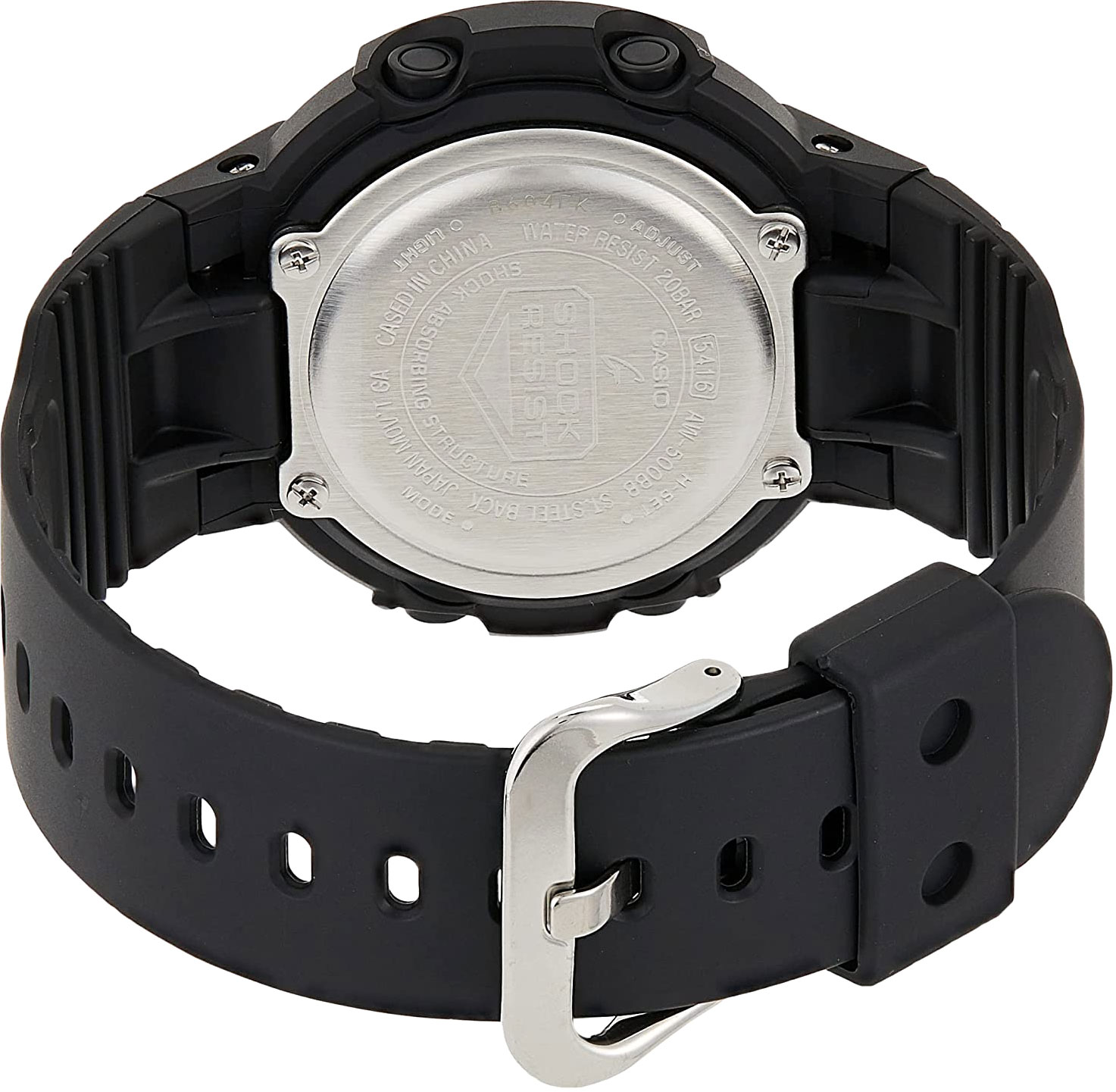 Японские наручные часы Casio G-SHOCK AW-500BB-1E с хронографом