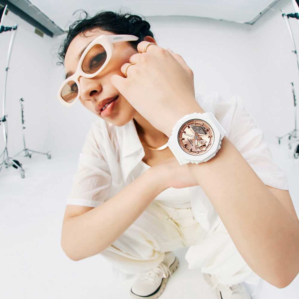 Японские наручные часы Casio G-SHOCK GMA-S2100MD-7A с хронографом