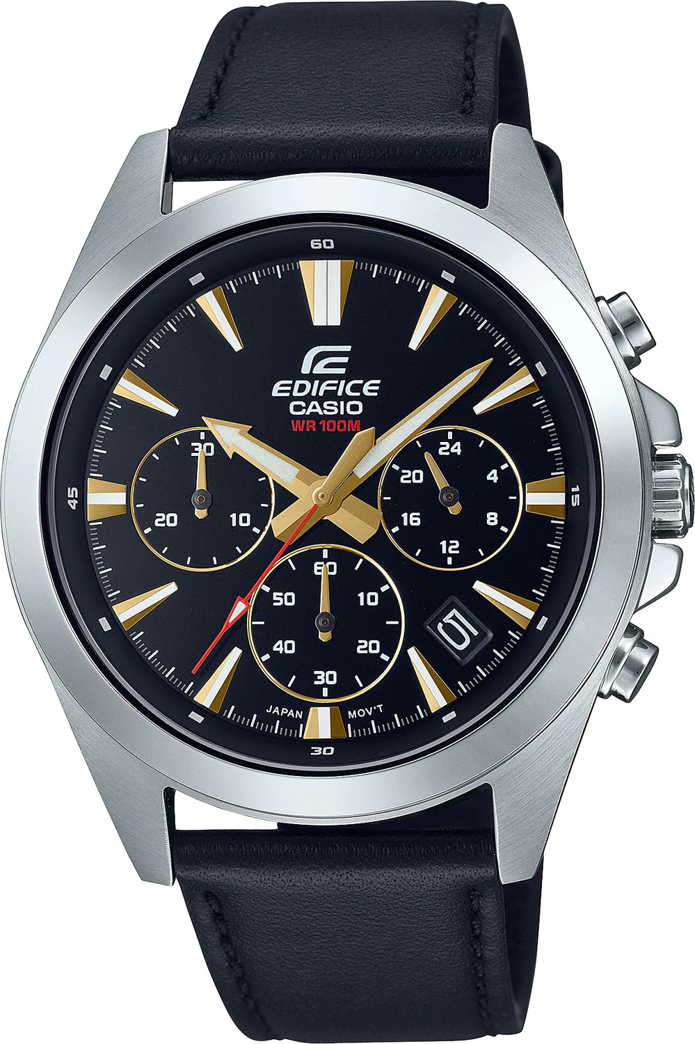 Японские наручные часы Casio Edifice EFV-630L-1A с хронографом